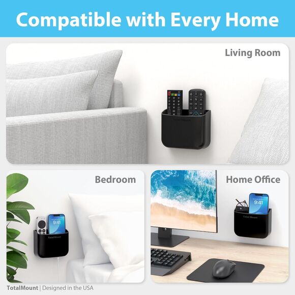 Total Mount Hole-Free Remote Holder - Picture 5 of 5